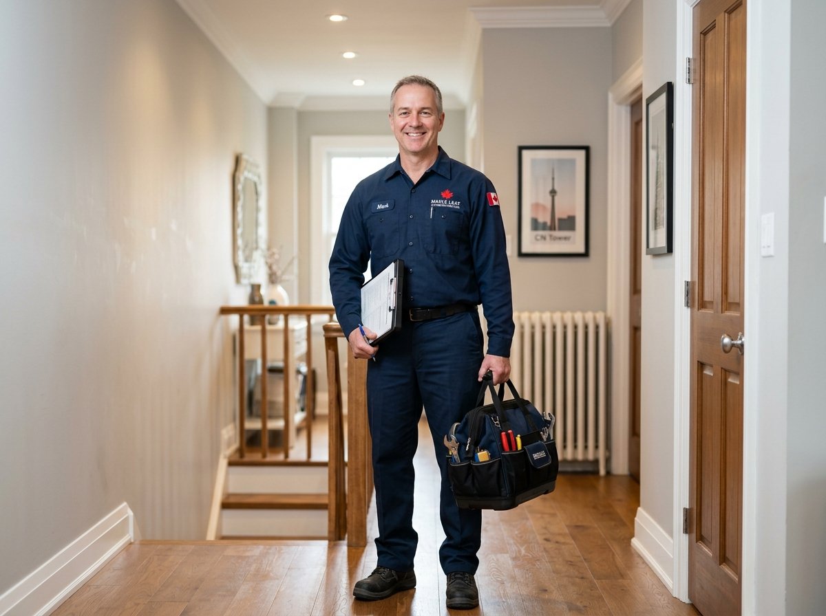 Friendly and professional Toronto plumber ready to help